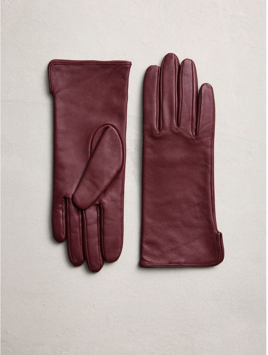 Next - Dames - Leren handschoenen - Rood