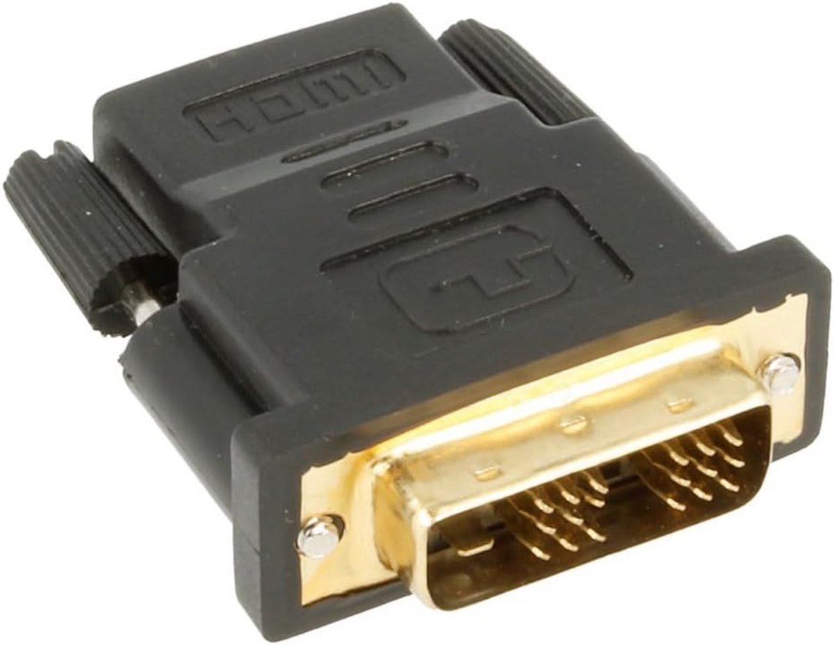 DVI-D naar HDMI Adapter Kabel Converter (18+1) Mannelijk naar Vrouwelijk