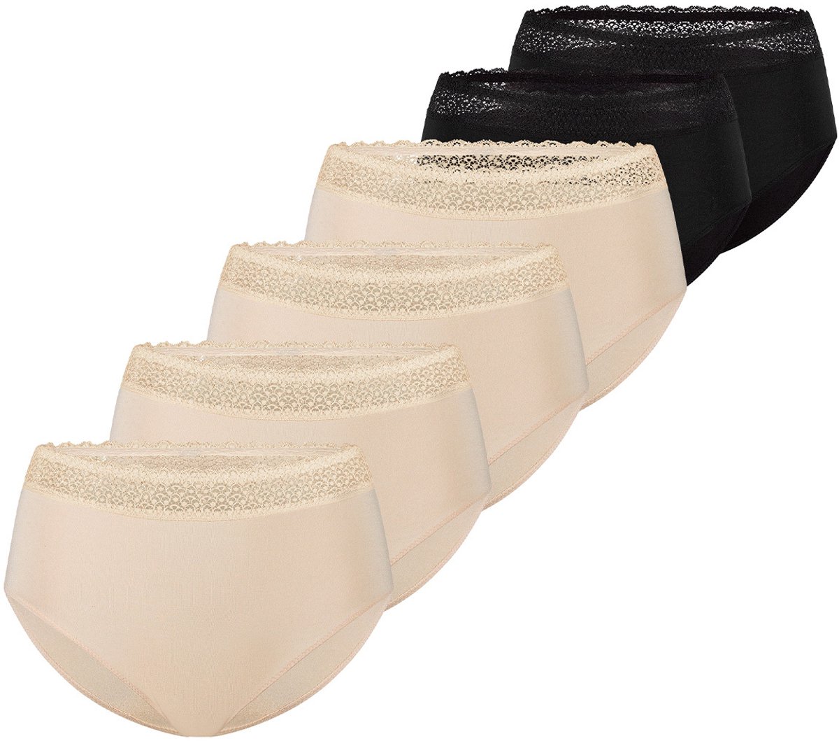 Triumph Dames midi slip 6 pack Feel of Modal