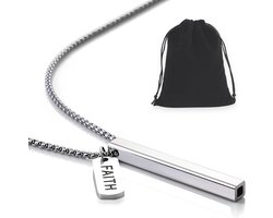 Roestvrijstalen Ademhalingshalsband voor Angstverlichting en Diepe Ademhalingsoefeningen