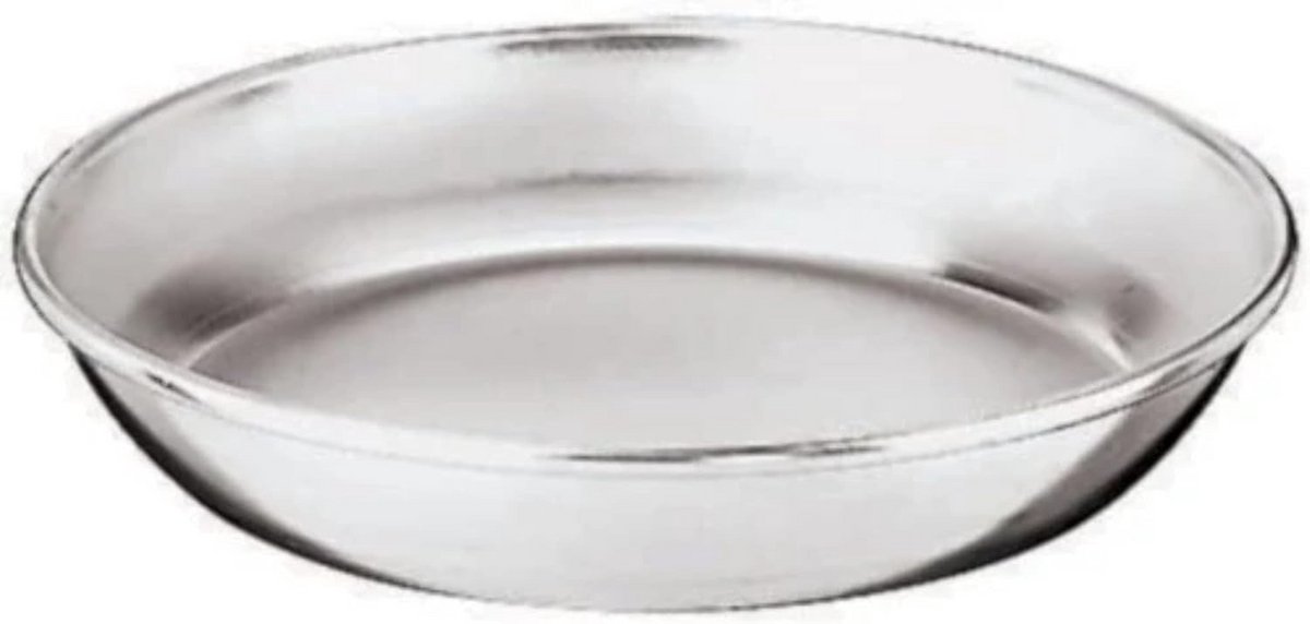 Ronde Aluminium Serveerschaal 36 cm voor Oesters en Hapjes