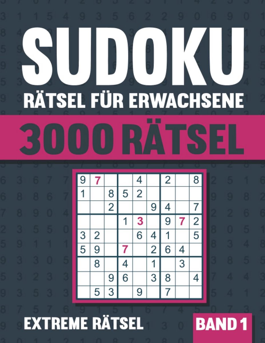 3000 Extreem Moeilijke Sudoku Puzzels voor Volwassenen - Groot Formaat Inclusief Oplossingen