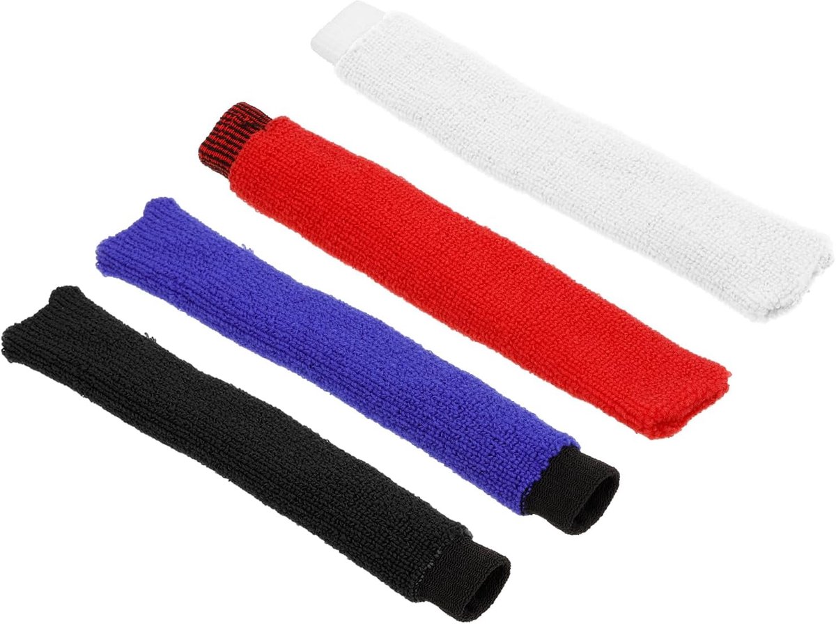 4-Pack Antislip Zweetband Racket Grip Badmintonsport Badminton Tennis Squash