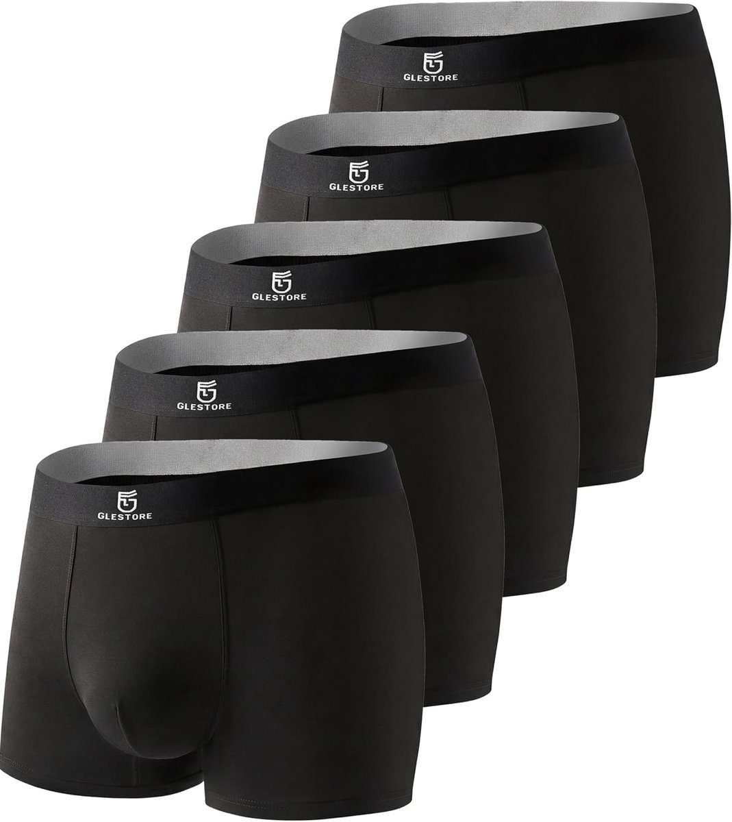 Heren Boxershorts Pak van 5 Modaal Ondergoed Elastisch