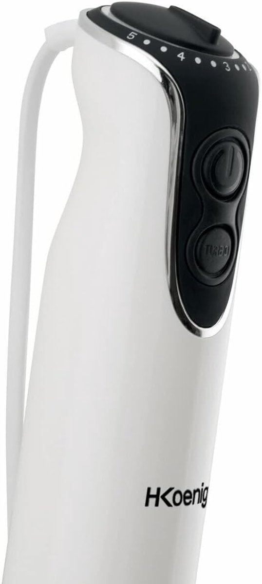 Krachtige 4-in-1 Keukenmachine Blender met Diverse Functies Wit — afbeelding 4