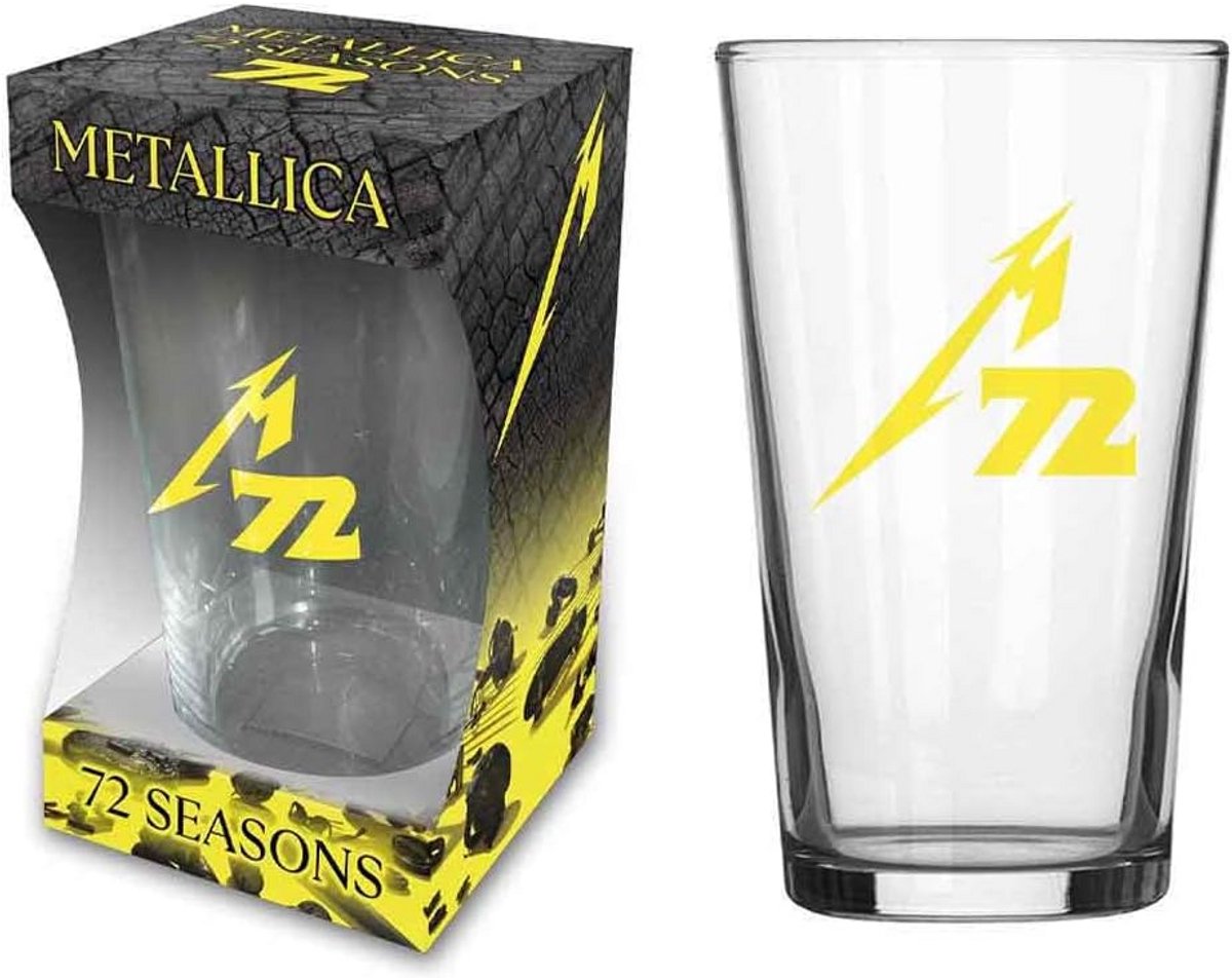 Bierglas met Bandlogo 72 Seizoenen Officieel Merchandise