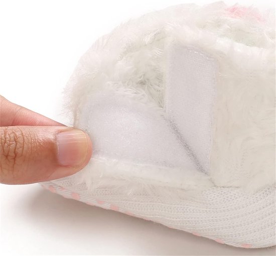 Warme Baby Booties met Antislipzool - Zachte Winterslofjes voor Peuters en Newborns — afbeelding 4