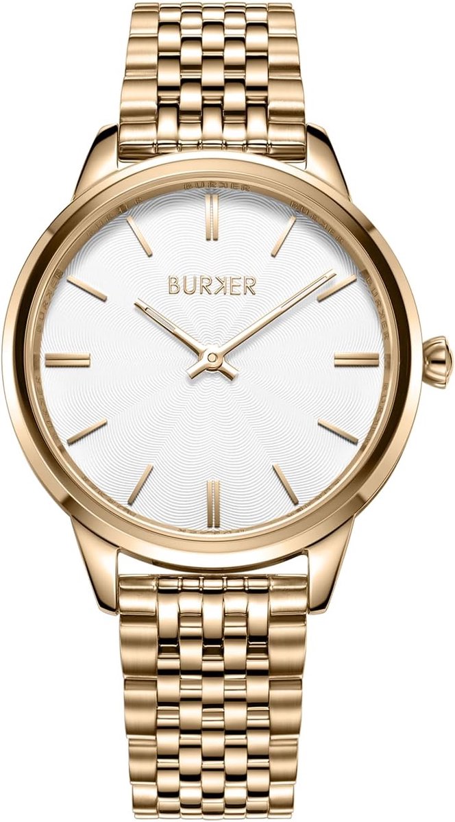 Dames Polshorloge - Analoge Klok - Dagelijks Gebruik - RVS Kast - 36 mm - Zilverkleurig