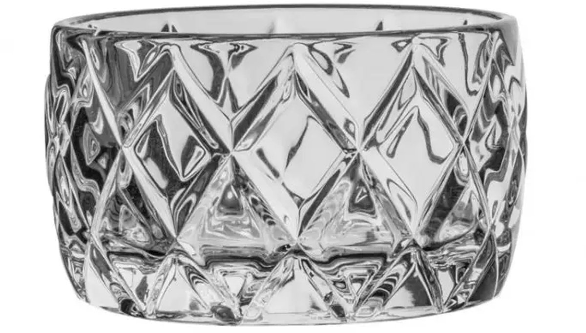 Bricard - kommenset - 7 cm - 6-delig - transparant glas - 160 ml inhoud