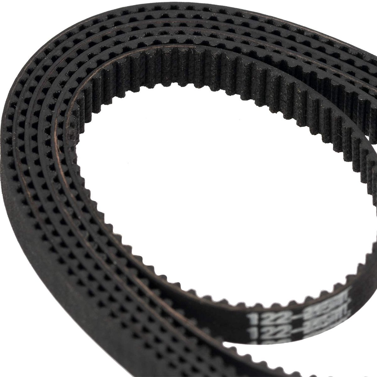 Tijdriem Rubber - Gesloten Lijn Riem - 3D Printer Onderdeel - 6mm Breedte - 695mm Lengte - Zwart
