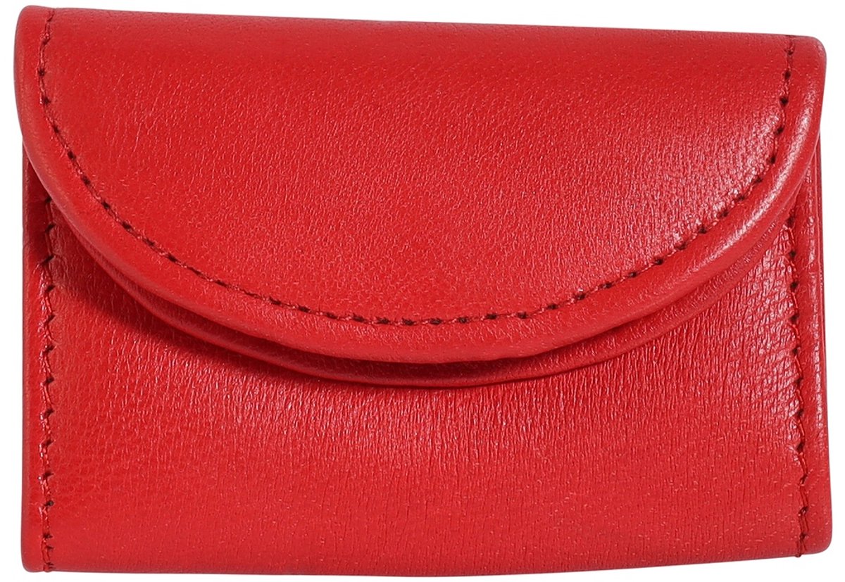 EXCELLANC Excellanc Unisex Portemonnee Manessa echt leer, unisex, 5,2 x 7,8 cm