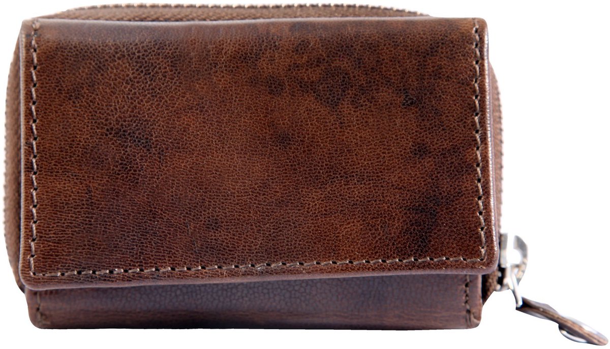 JUST Gewoon Unisex Portemonnee JU330 JUST portemonnee van echt leer, RFID, incl. doos