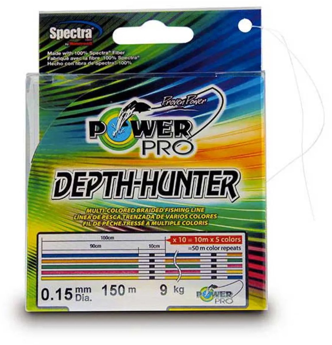 Power Pro Depth Hunter Gevlochten Vislijn 300 M Grijs 0.280 mm
