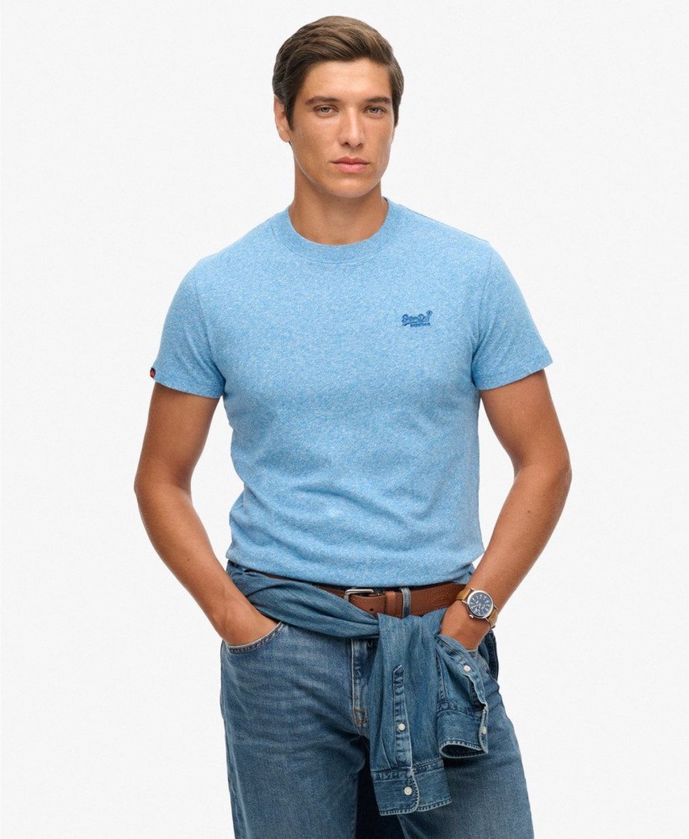 Superdry Essentieel T-shirt Blauw