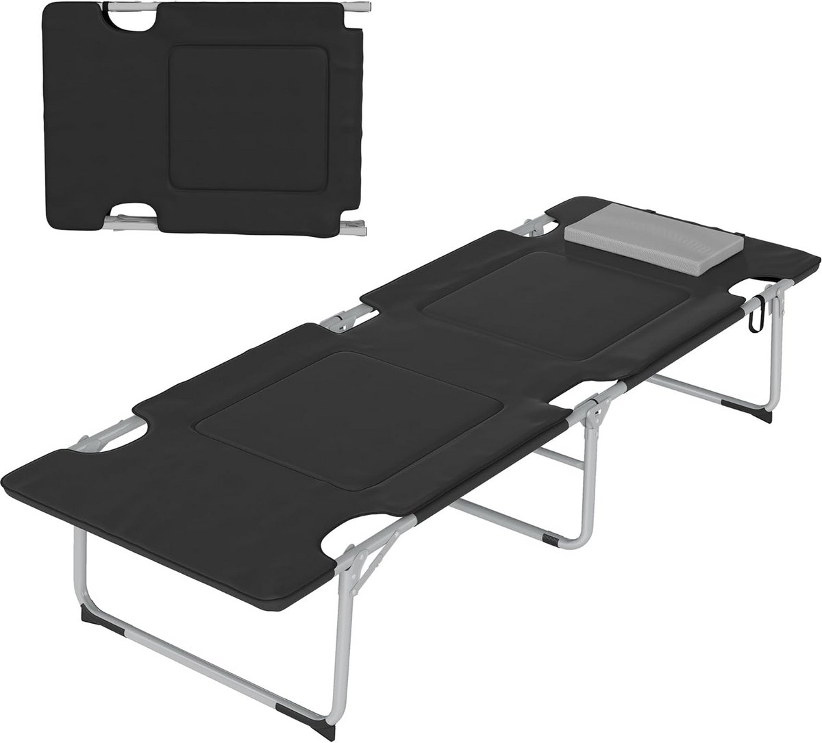 Veldbed Camping Opvouwbaar Veldbed 183 x 66 x 33 cm