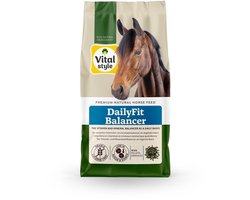 Vitalstyle DailyFit Balancer - Paarden Balancer - Brok - Vrij van Granen en Luzerne - Complete Vitaminen- en Mineralenbalancer als Dagelijks Basis - 10 kg