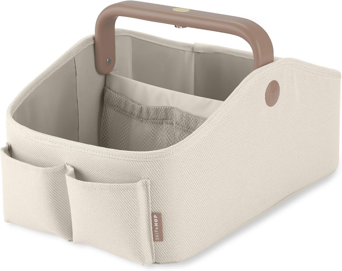 Moderne Luier Caddy Organizer met Geïntegreerd Nachtlampje
