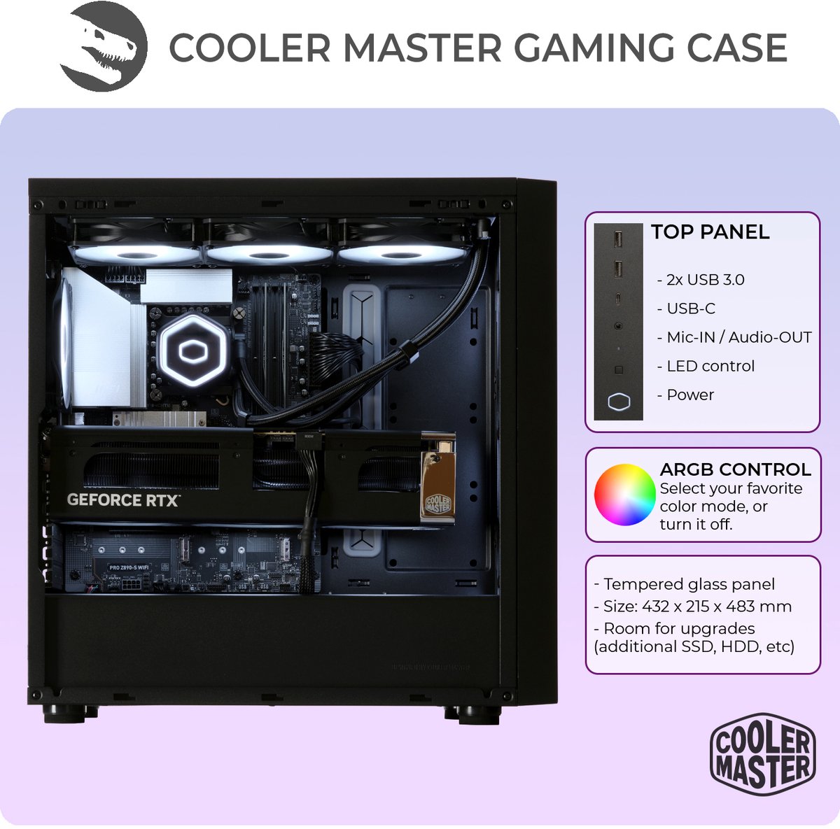 Sedatech Pro Gaming PC Waterkoeling Performance ATX • Intel i7-14700KF 20x 3.4GHz • Geforce RTX5080 • 64Gb DDR5 • 2Tb SSD M.2 • WiFi • Bluetooth, USB C • Windows 11 • Desktop computer thumbnail 2