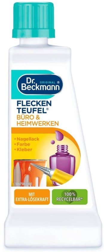 Dr. Beckmann - Vlekkenverwijderaar - 50ml - Voor Bureaustoelen - Veilig voor Kleding