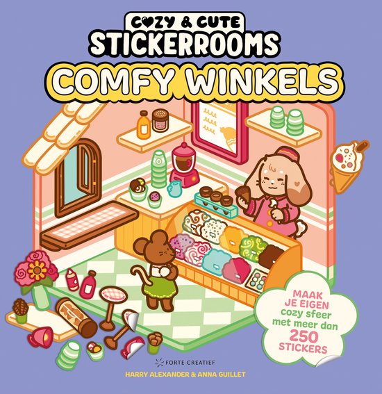 Cozy & cute stickerrooms - Comfy Winkels - cover