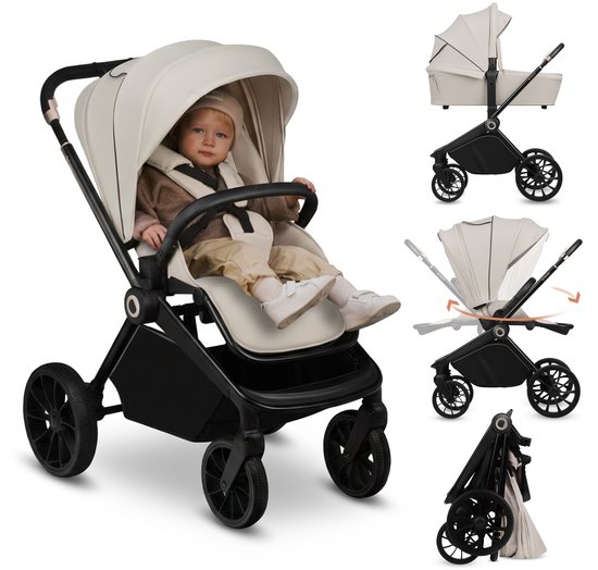Lionelo Mika Plus Kinderwagen 3in1 met (EAN: 5903771709705) - Lionelo - €452,00