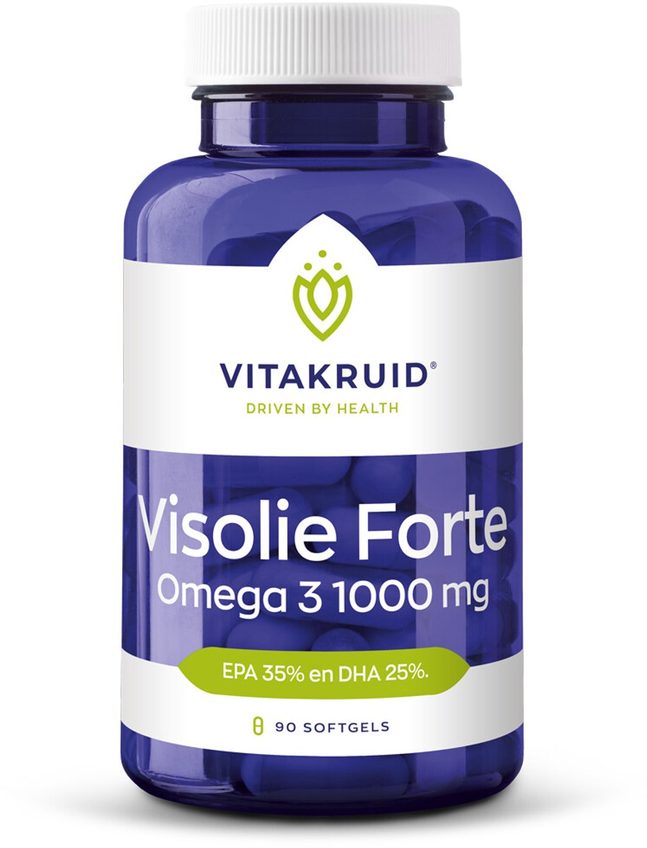 Bol.com Vitakruid Visolie Forte 90 softgels aanbieding