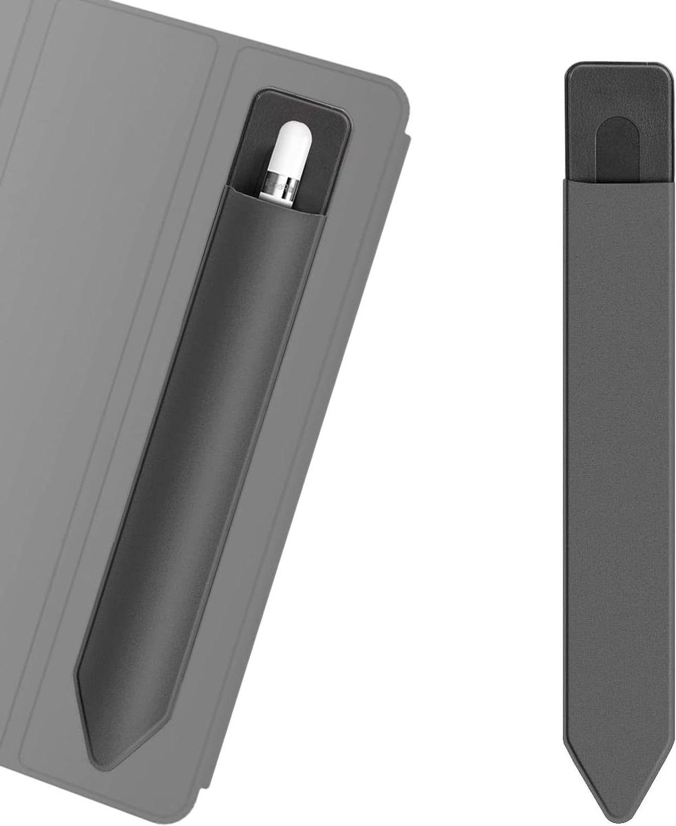 Potloodhouder voor tablets, styluspen hoes grijs - handige opbergcase