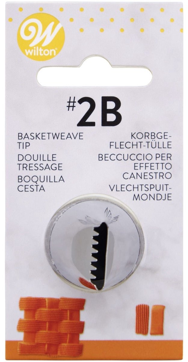 Wilton Spuitmondje - #2B Weven - Garneerspuit voor Taartdecoratie