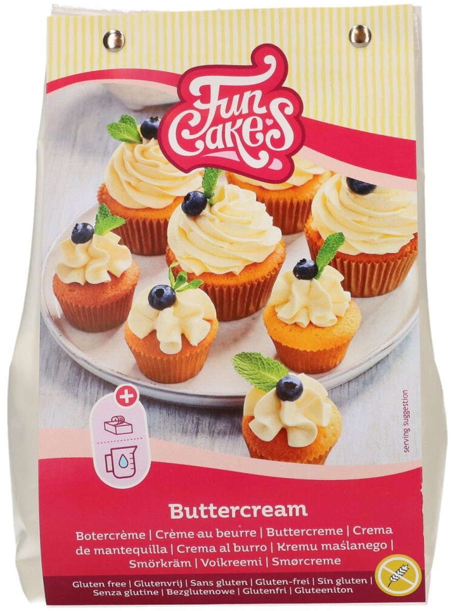 FunCakes Mix voor Botercrème Glutenvrij - 500g - Bakmix