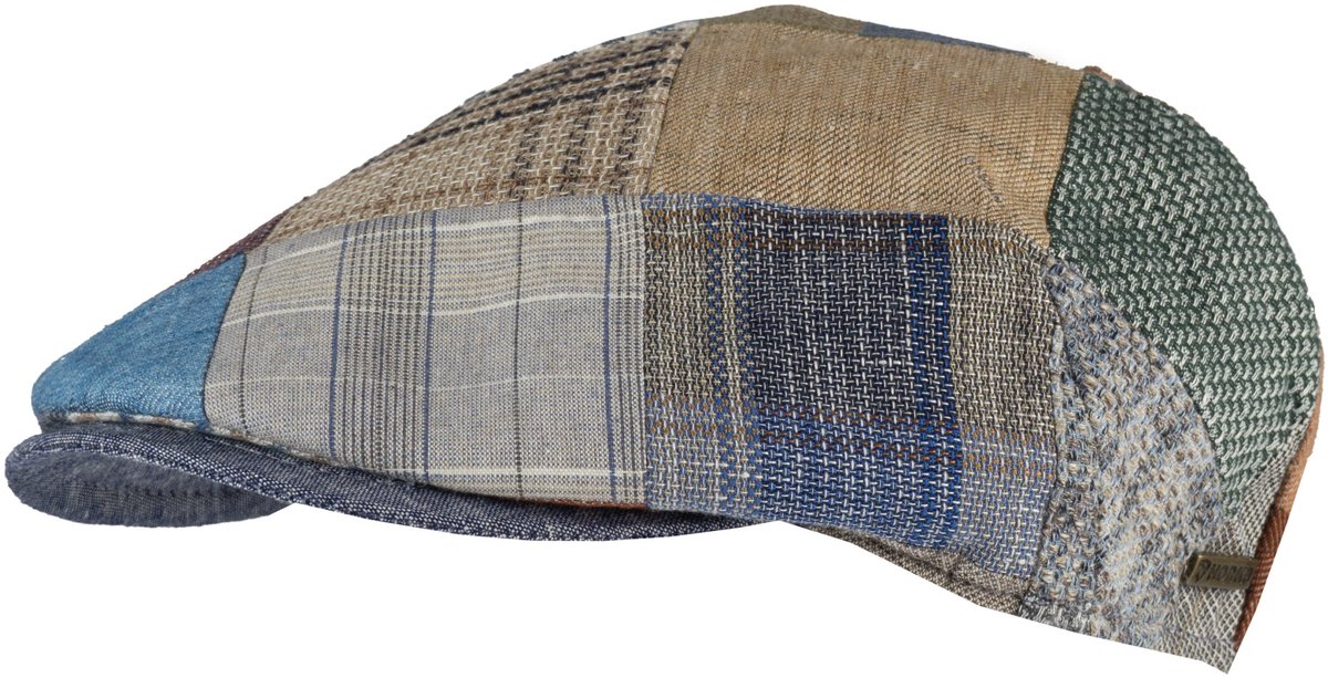 Horka Patchwork Baret Beige 57 cm Man,Vrouw