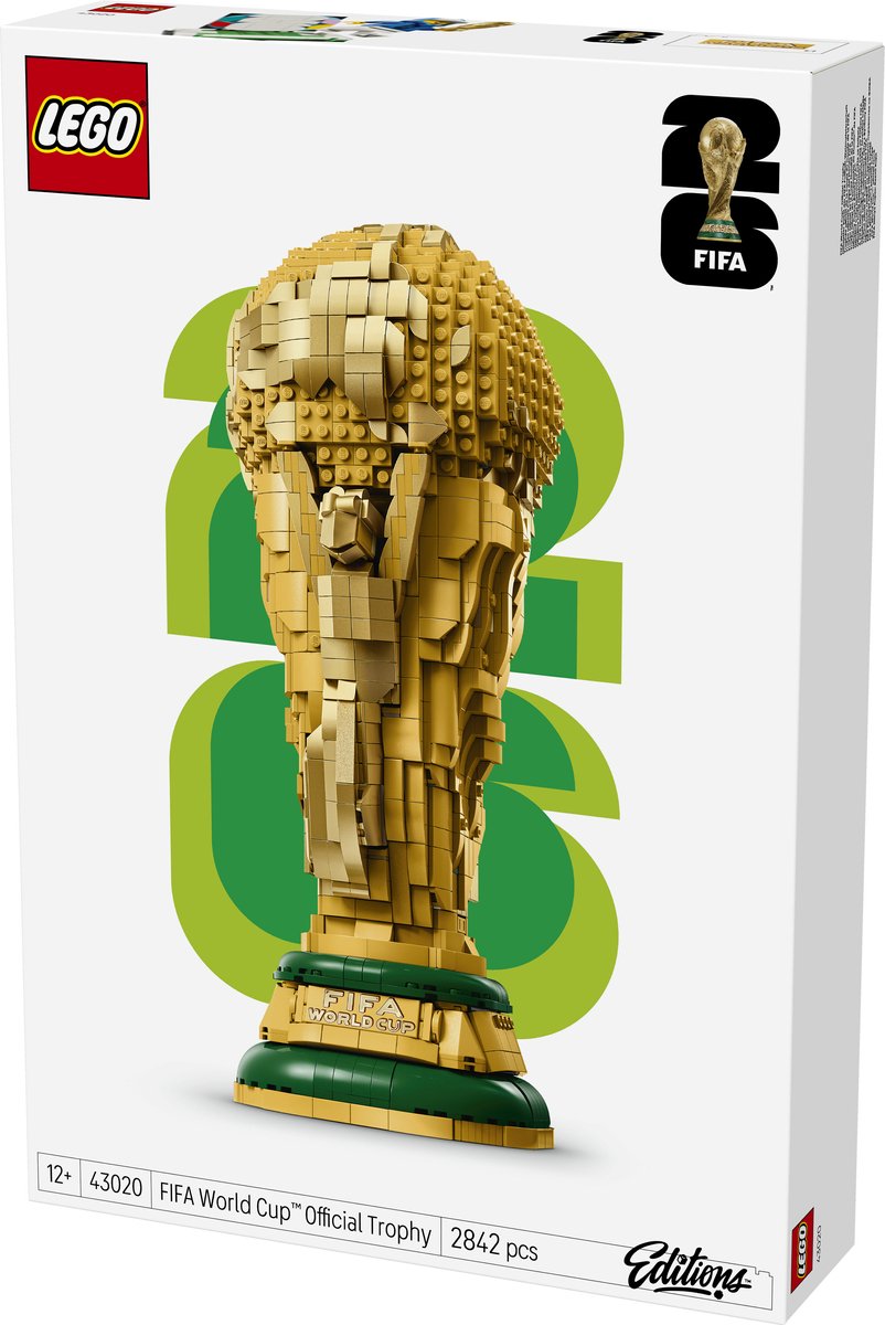 LEGO Editions Officiële FIFA World Cup Trofee Beker - 43020 — afbeelding 14