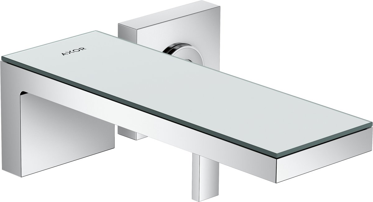 Axor MyEdition - Afdekset wastafelkraan, chroom/spiegel glas 47060000