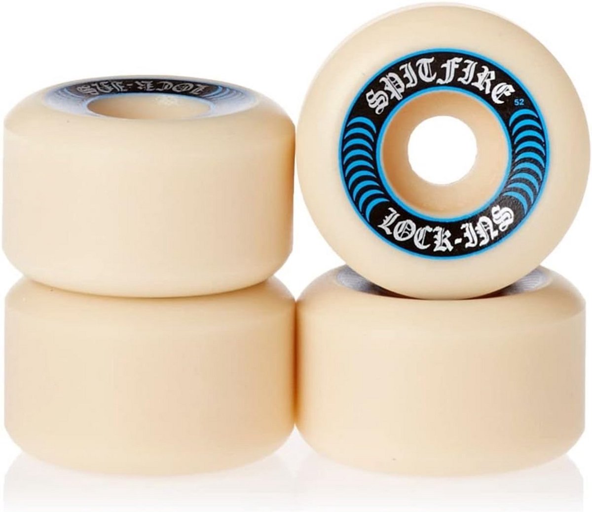 Set van Vier Hoogwaardige Skateboard Wielen 99DU 57mm