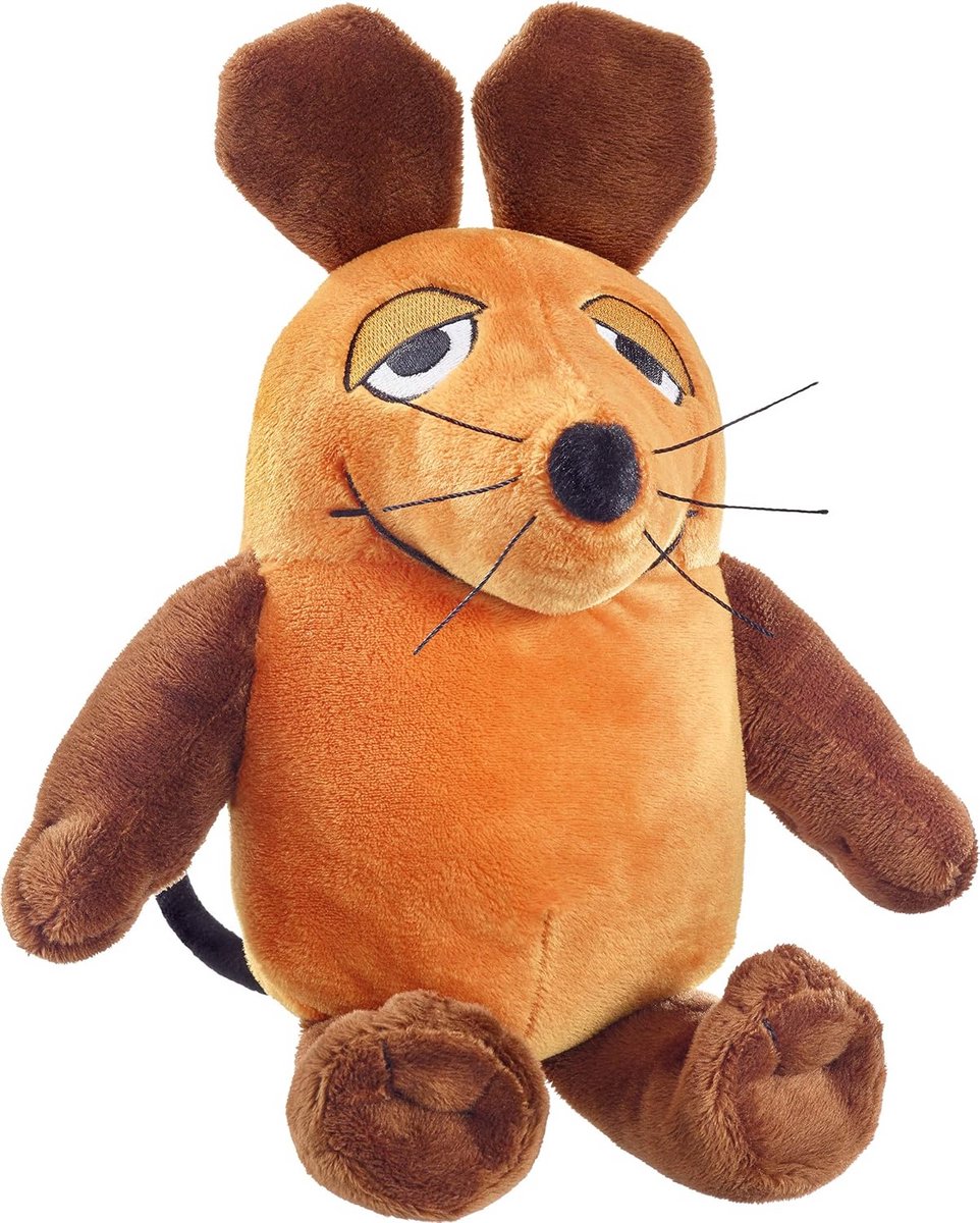 Bruine Muis Knuffel 25 cm - Zacht Pluche Speelgoed voor Kinderen