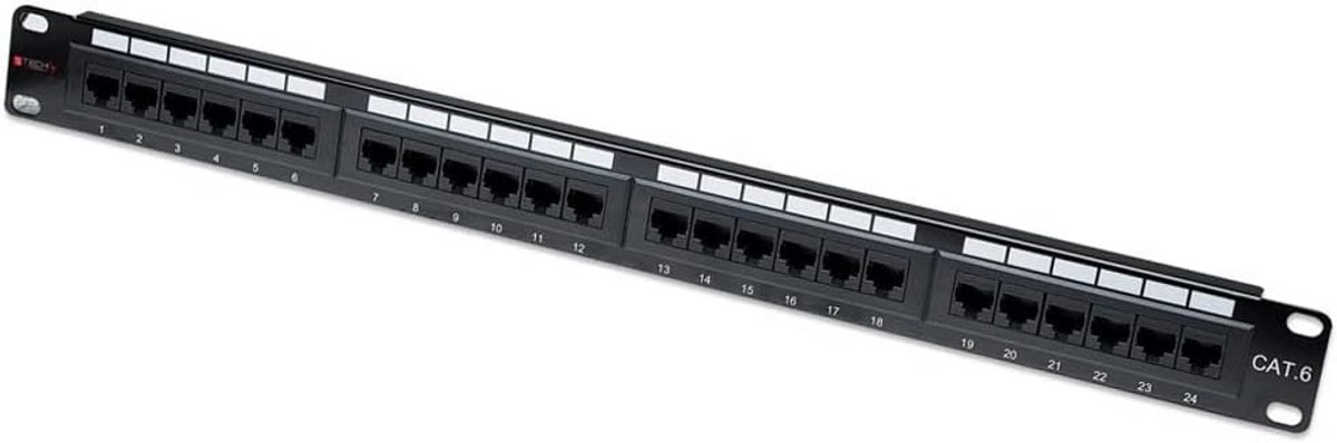 Netwerk Switch 24 Poorten Gigabit Ethernet - RJ45 Kabel Wastafel voor Thuis en Kantoor
