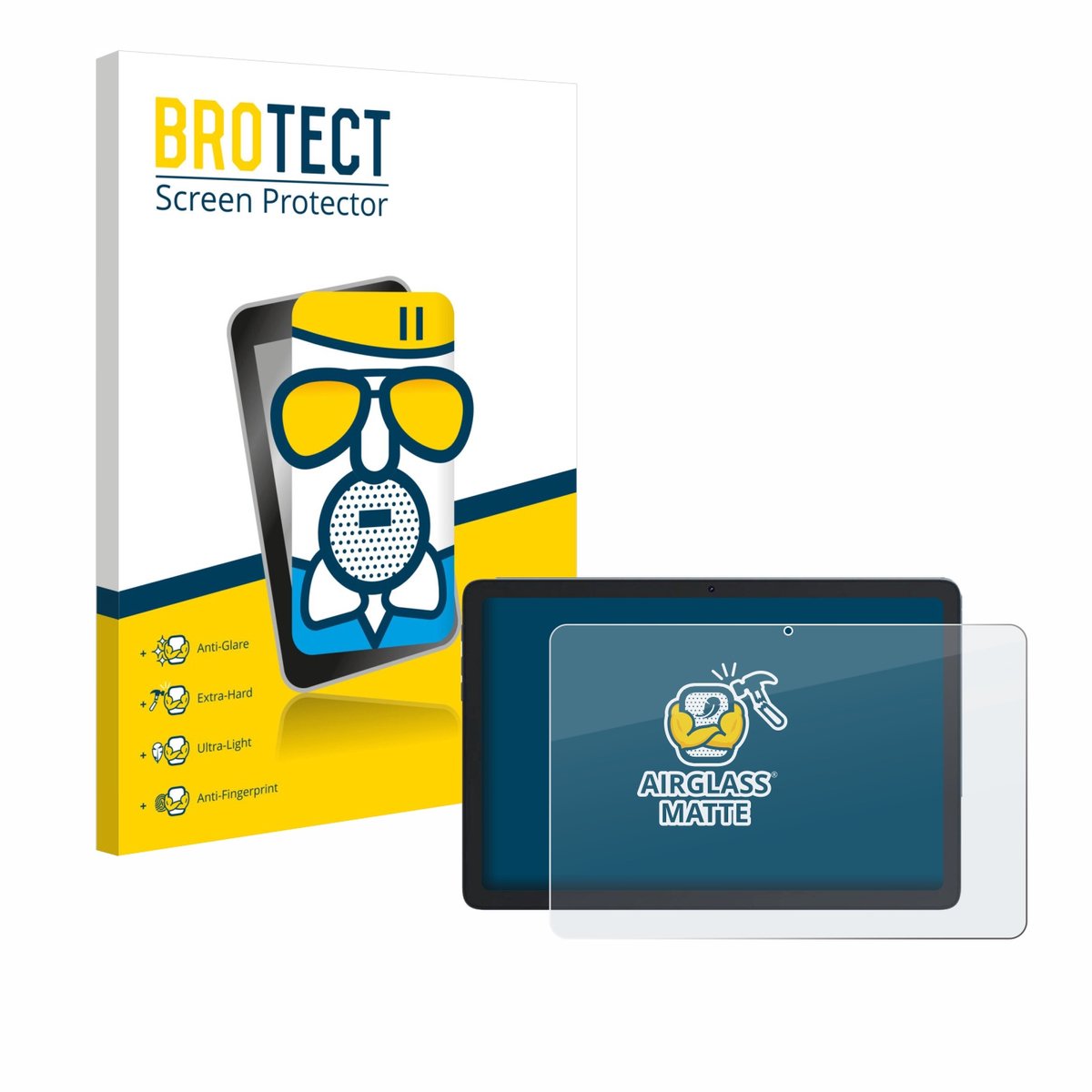 BROTECT - Screenprotector voor Cubot Tab 65 10.1" - Folie Beschermfolie Beschermglas matte
