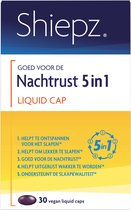 Shiepz Nachtrust 5 in 1 - Slaapmutsje helpt te ontspannen en geeft ontspanning dat helpt om lekker te slapen* - 30 liquid caps