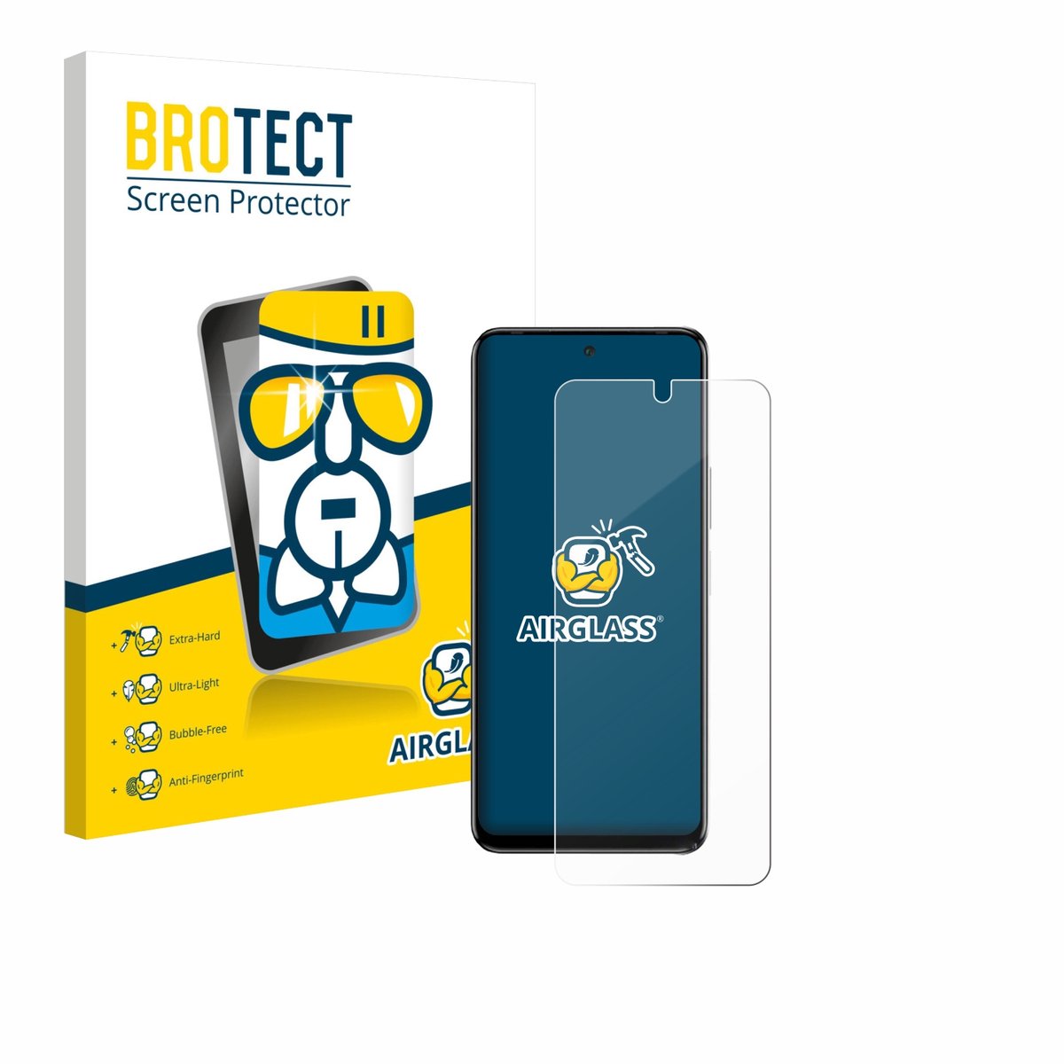 Screenprotector voor Infinix Hot 12 Beschermglas transparant