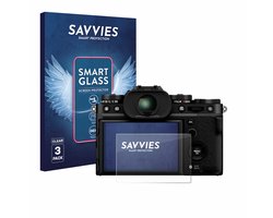 3 Stuks Savvies Screenprotector - geschikt voor Fujifilm X-T5 - beschermfolie glas transparant