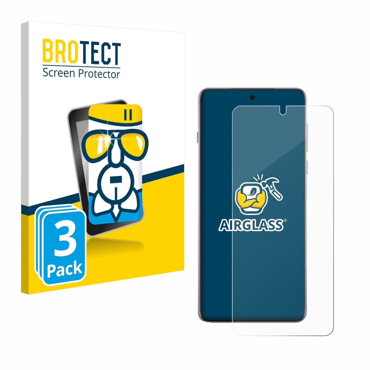 Screenprotector 3 Stuks voor Oppo Find X8 Ultra Beschermglas transparant