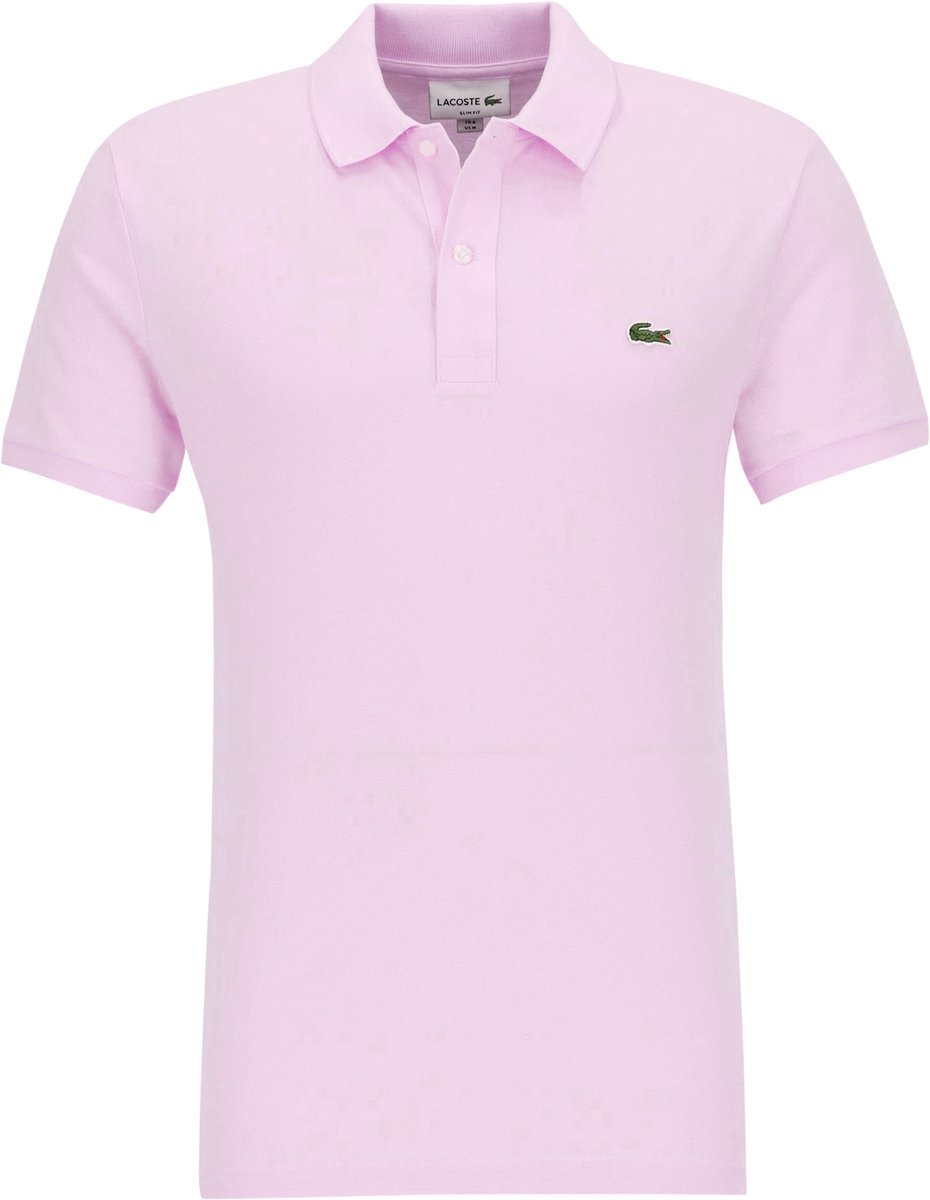 Lacoste Slim Fit polo albizia poederroze