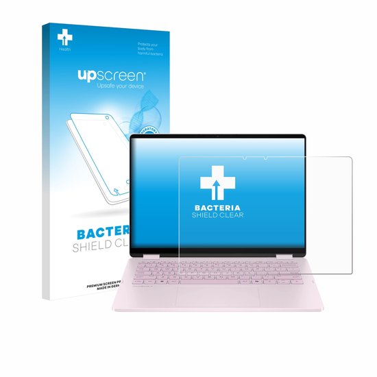 upscreen - Protecteur d'écran pour HP OmniBook 5 Flip 14 14-fp0153ng - Film Protection transparent antibactérien