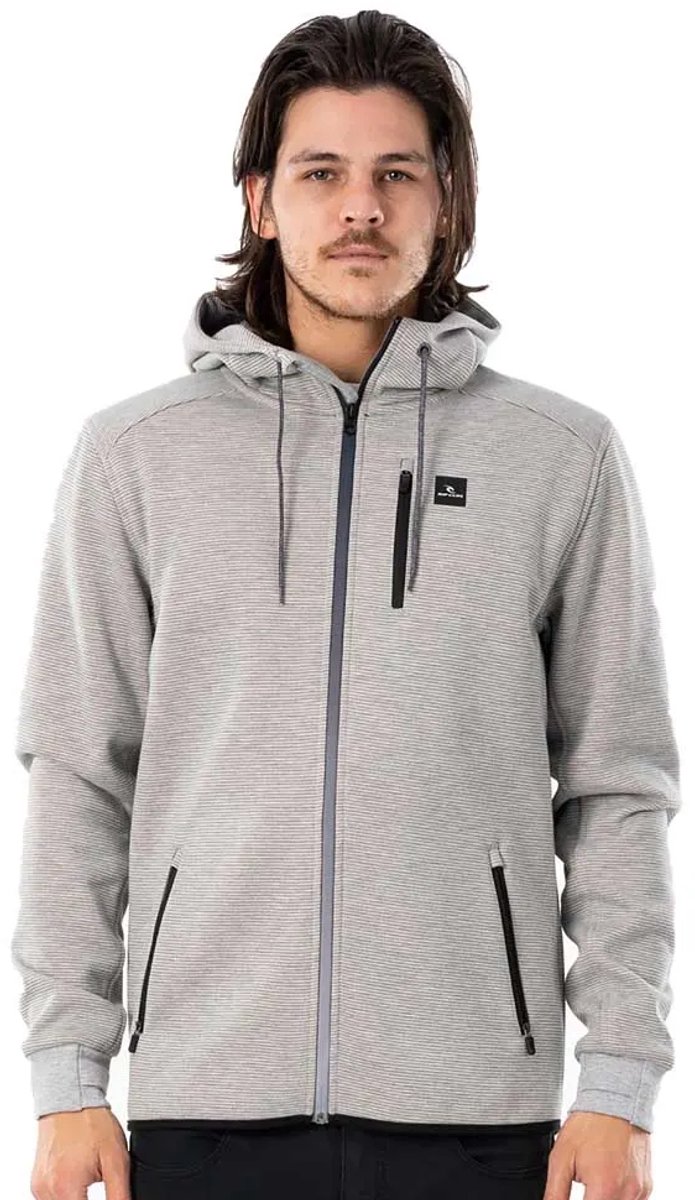 Rip Curl Anti Series Departed Zip Thr Grijs