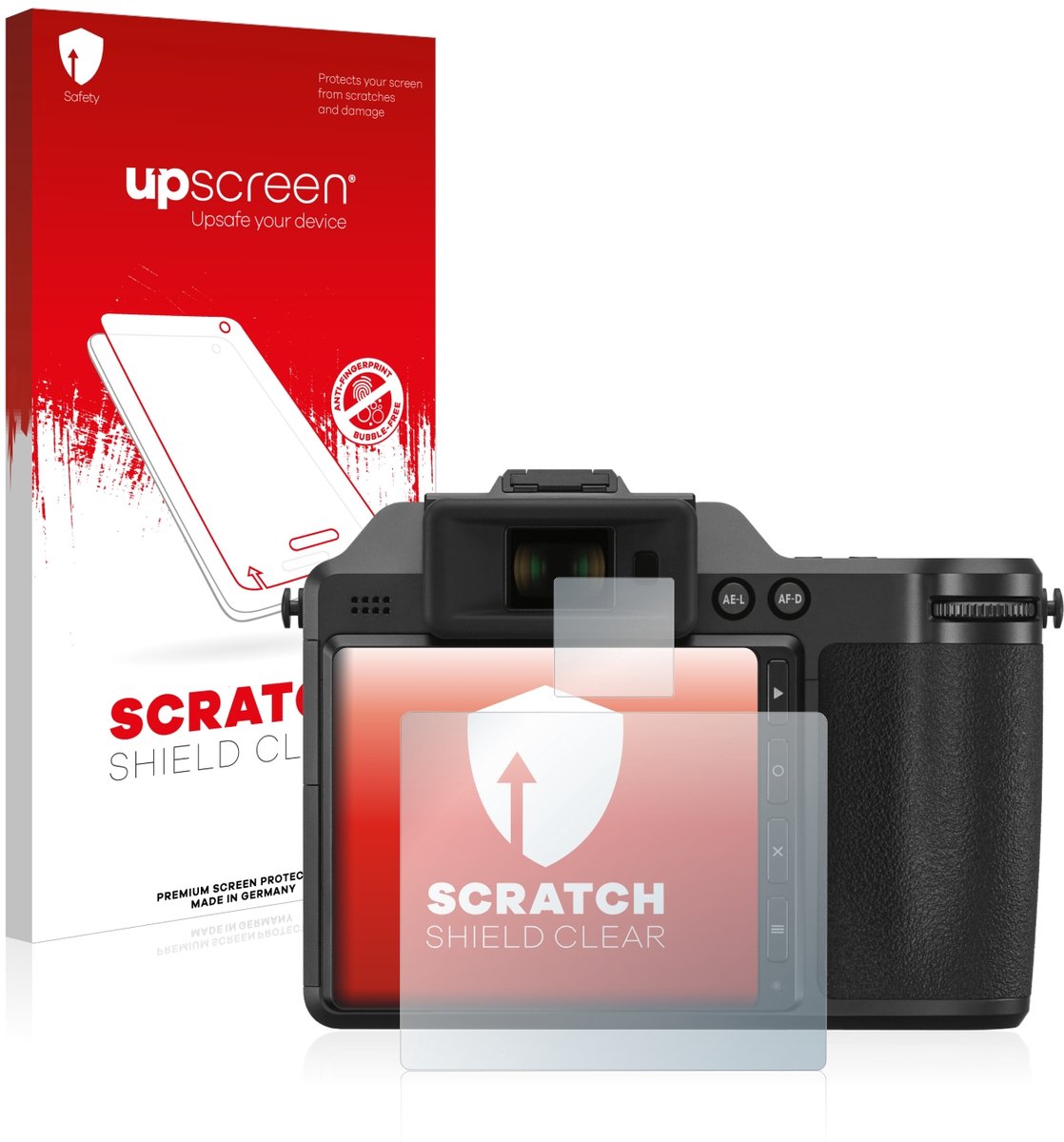 upscreen - Screenprotector voor Hasselblad X2D 100C - Folie Beschermfolie transparant