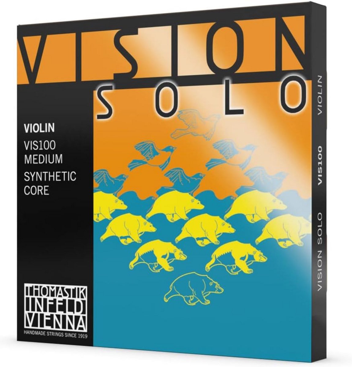 Vioolsnaren Set Medium D Set met Aluminium Omwikkeling