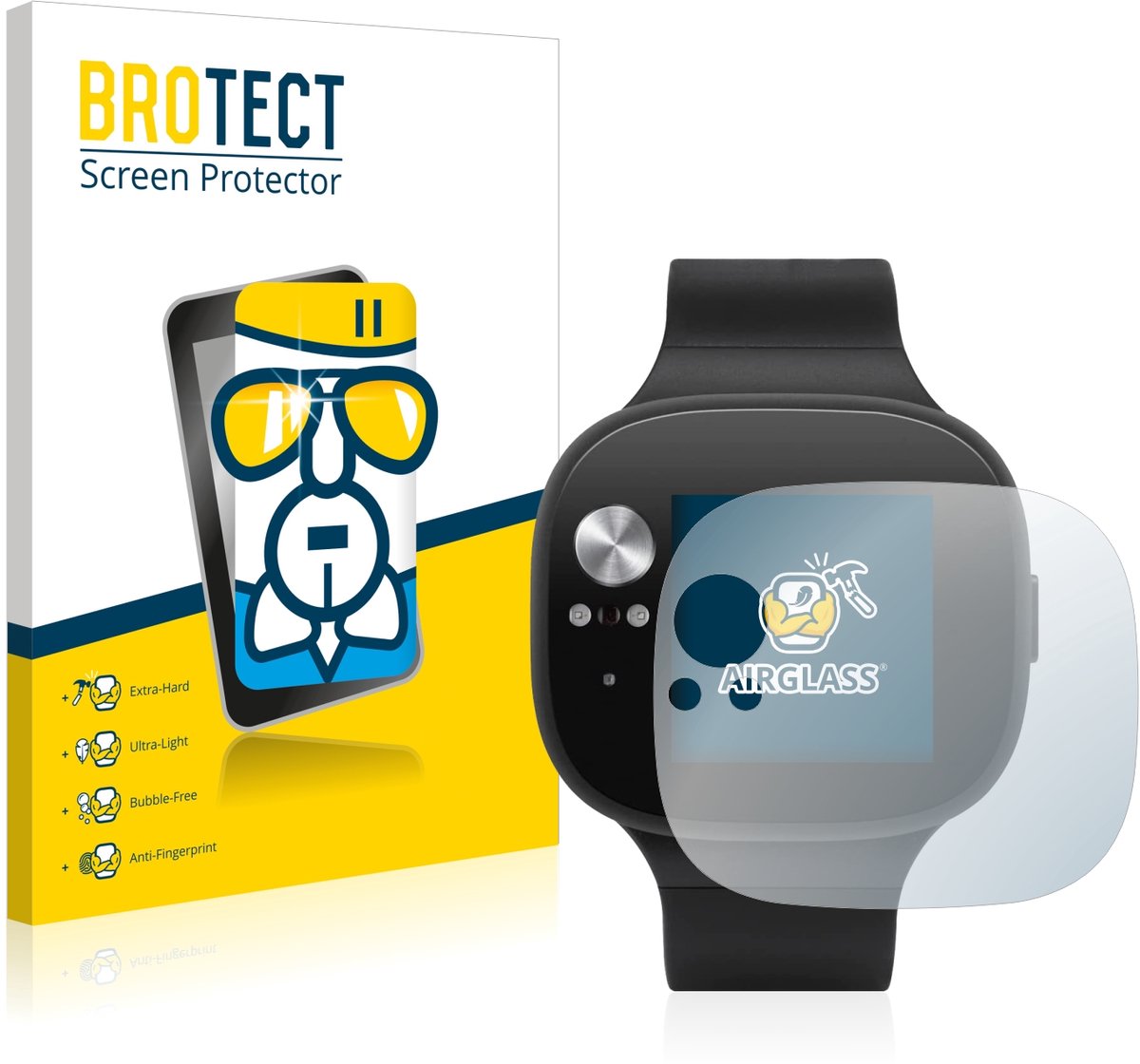 Screenprotector voor ASUS Vivowatch BP Beschermglas transparant