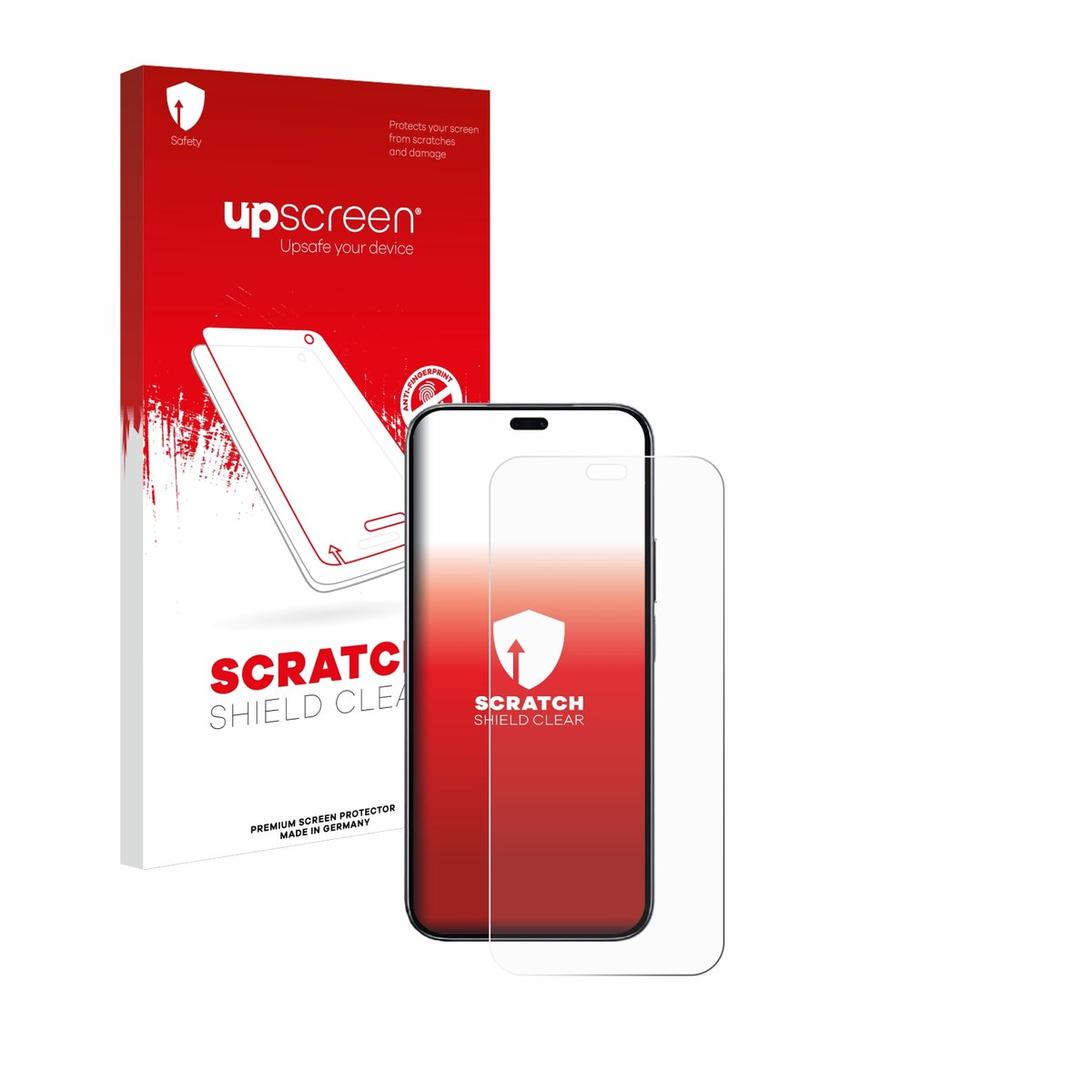 upscreen - Screenprotector voor Honor 200 Lite - Folie Beschermfolie transparant