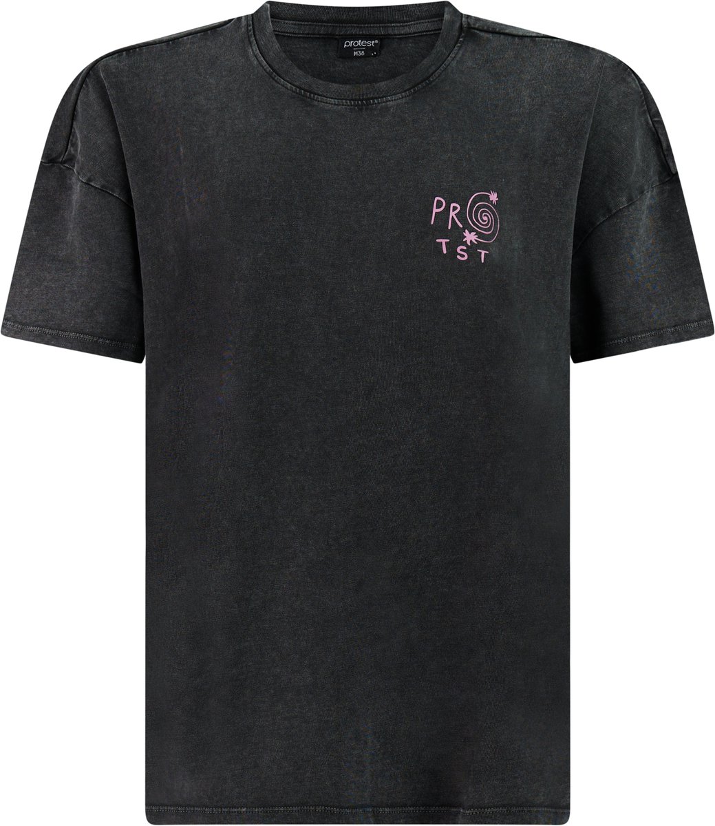 Protest PRTBowler T-shirt Dames Loose fit Zwart