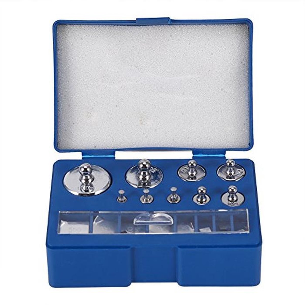Precisie Kalibrat Gewichten Set 17 Stuks (10mg - 100g) voor Weegschalen