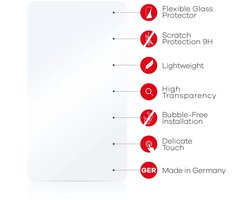 upscreen - Screenprotector voor Nextbase 622GW - Folie Beschermfolie Beschermglas transparant